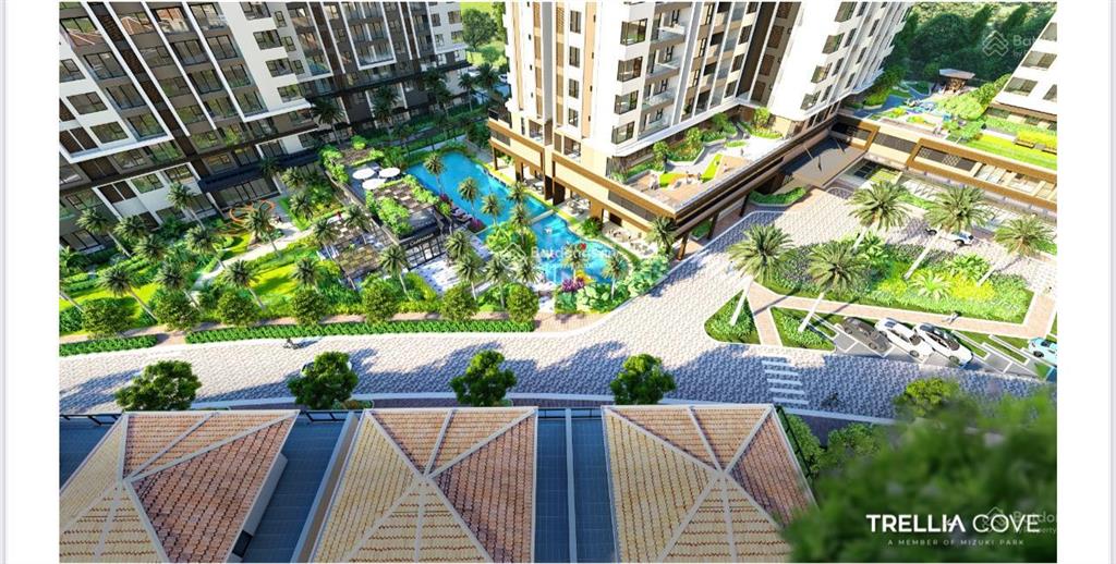 Hot! bán căn hộ 2 mặt thoáng, view sông, trellia cove mizuki park