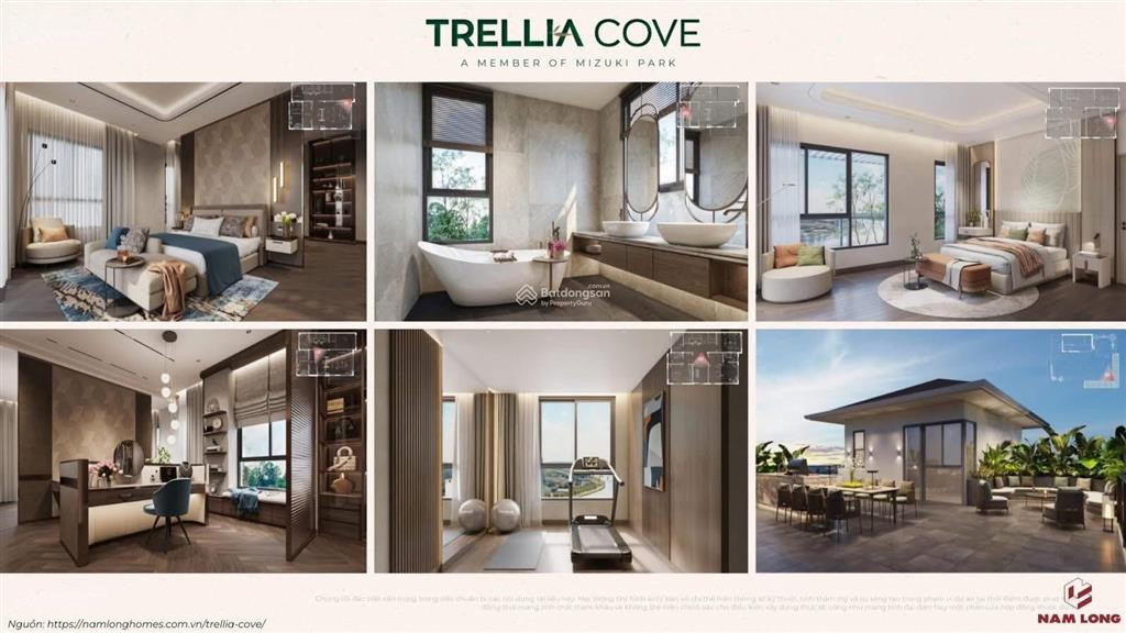 Hot! bán căn hộ 2 mặt thoáng, view sông, trellia cove mizuki park