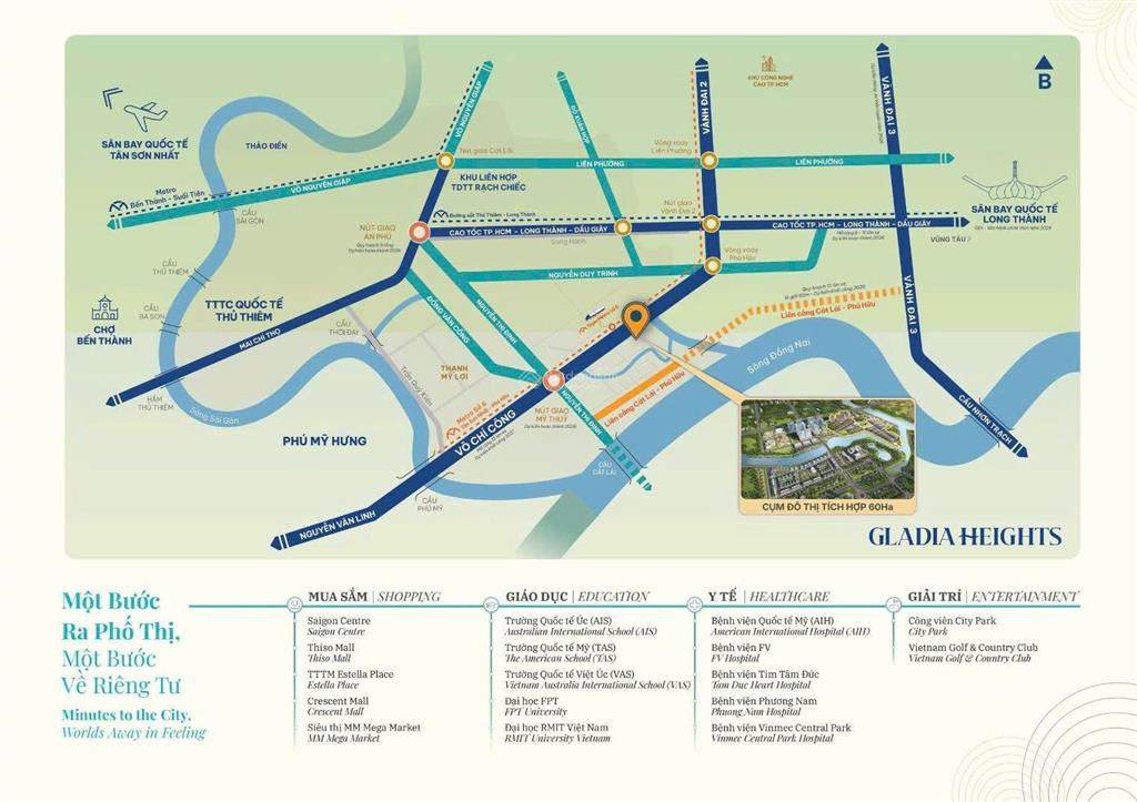 Gladia heights mở bán chính thức cơ hội sở hữu bất động sản tiềm năng tại khu đông tp.hcm