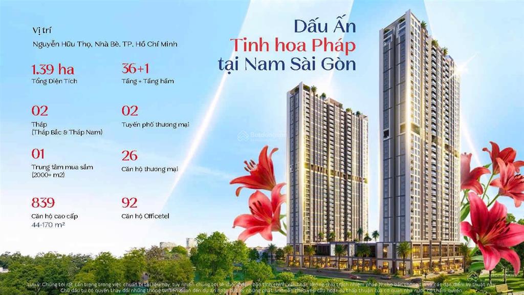 Sở hữu ngay căn hộ arcadia at lavila kiến trúc paris ngay cửa ngõ phú mỹ hưng