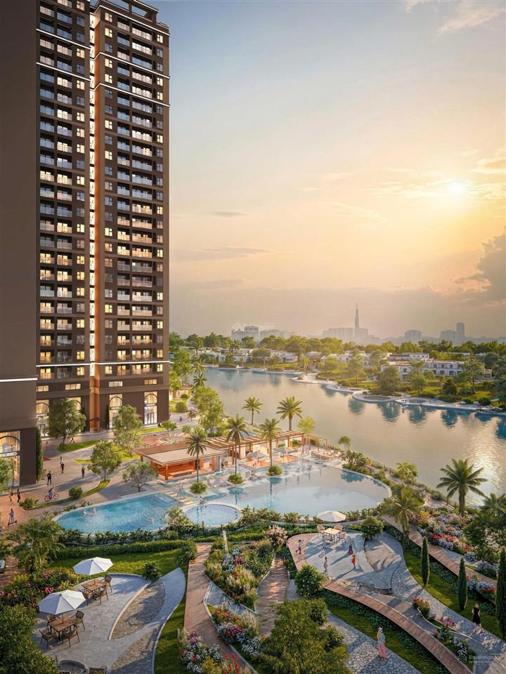 Chỉ 60 triệu/m chạm tay sở hữu căn hộ resort ven sông phía nam sài gòn