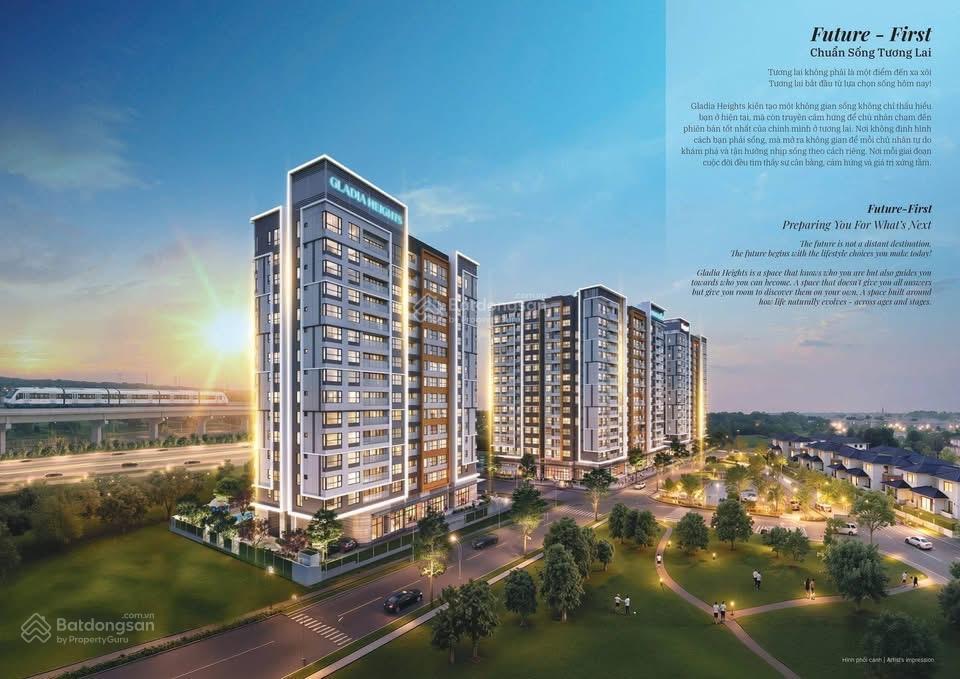 Ưu đãi đặc biệt gladia heights chiết khấu đến 12%, vay 75%, lãi suất 0%