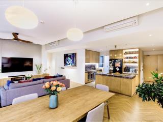 Cho thuê căn hộ 3 phòng ngủ the estella  giá 100 tr/th  view hồ bơi  trống sẵn dọn vào ngay
