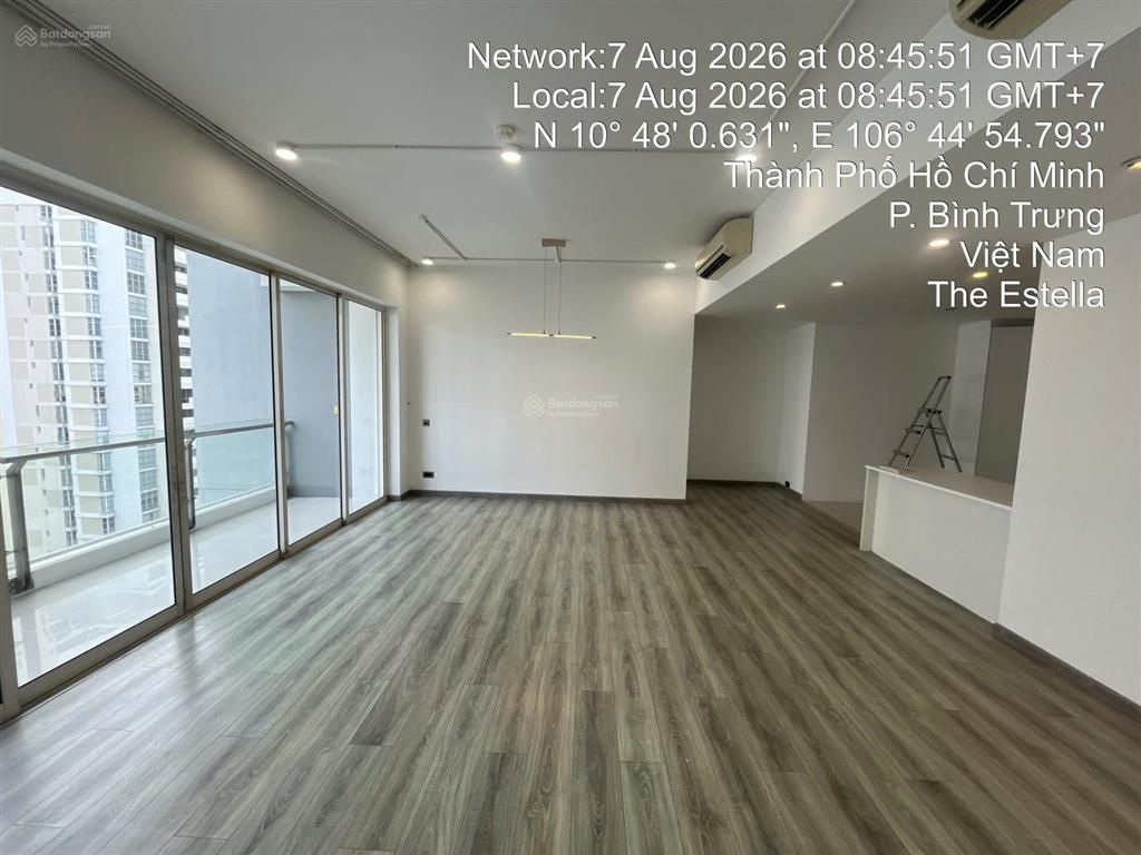 Cho thuê căn hộ 3 phòng ngủ the estella  giá 50 triệu  không nội thất  view hồ bơi  trống sẵn