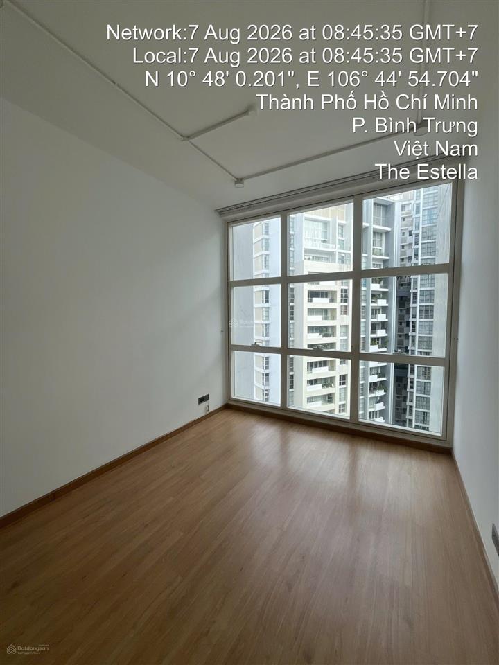 Cho thuê căn hộ 3 phòng ngủ the estella  giá 50 triệu  không nội thất  view hồ bơi  trống sẵn