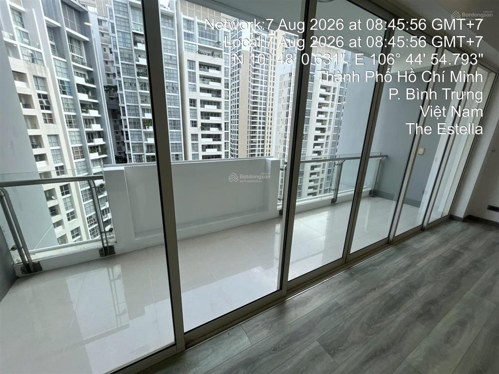 Cho thuê căn hộ 3 phòng ngủ the estella  giá 50 triệu  không nội thất  view hồ bơi  trống sẵn