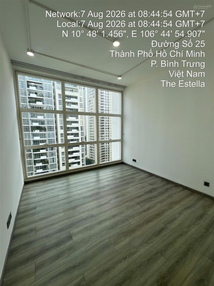 Cho thuê căn hộ 3 phòng ngủ the estella  giá 50 triệu  không nội thất  view hồ bơi  trống sẵn