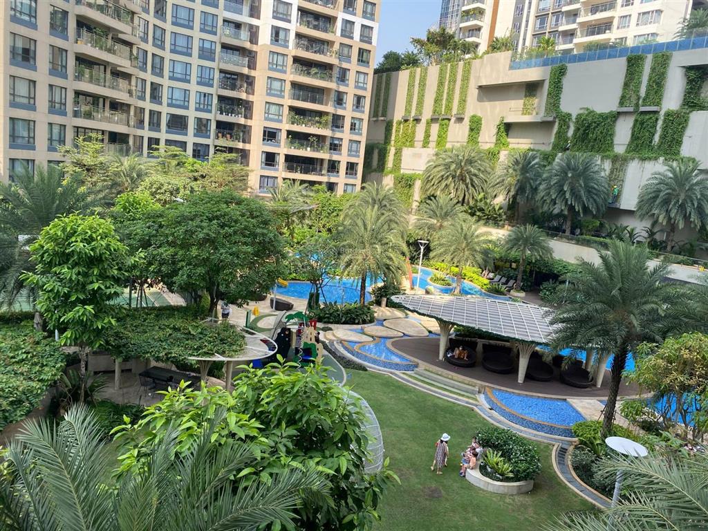 Cho thuê căn hộ 3 phòng ngủ estella heights  diện tích 130m2  giá 60 triệu  view hồ bơi