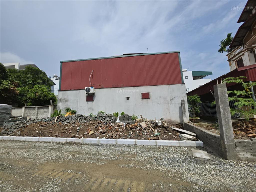 Bán đất đàm quang trung đối diện aeon mall long biên  lô góc 3 thoáng  pháp lý chuẩn 48m2 6,8 tỷ