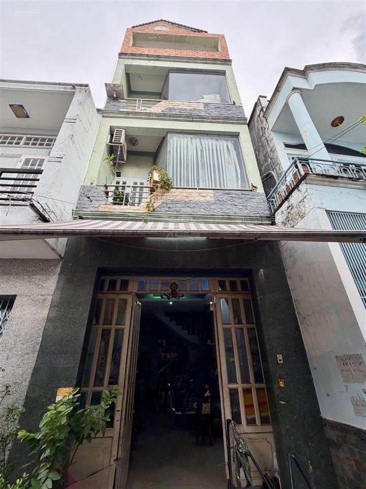 Bàu cát, âu cơ, trung tâm tân bình, hẻm xe hơi 6m, 4 tầng, 52m2. giá