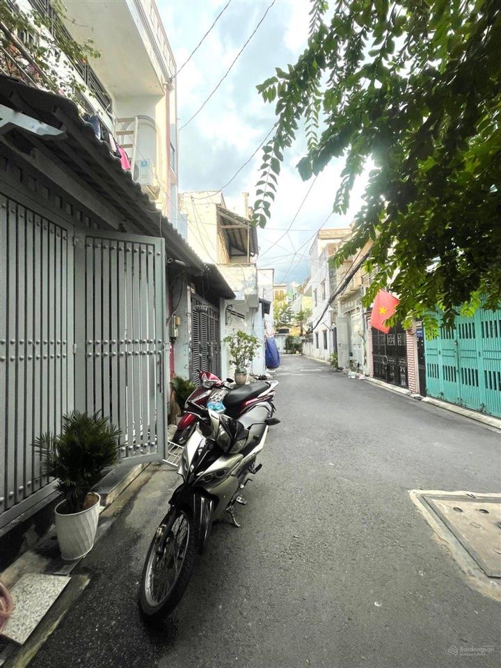 Hẻm nhựa thông phan huy ích, tân bình, hẻm xe hơi 6m, dt 40m2, 2 tầng, giá 4 tỷ xíu