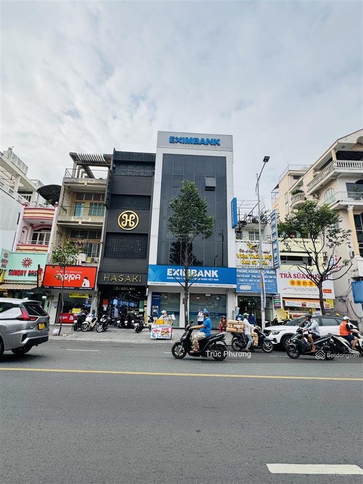 Chỉ 282 triệu/m2 sở hữu mặt tiền nguyễn tri phương, q.10, 195m2, 5 tầng, hđt 110 triệu, giá 55 tỷ