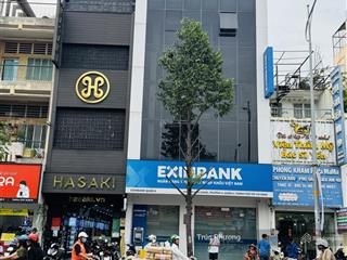 Rẻ nhất mặt tiền lê văn sỹ, quận 3, 192m2(6x32m)  3 tầng  hđt 181 triệu, giá 59 tỷ