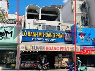 Nhà bán mặt tiền 114 hoàng hoa thám, tân bình 188m2(6.5x29m) 4 tầng cũ, giá về 42.3 tỷ