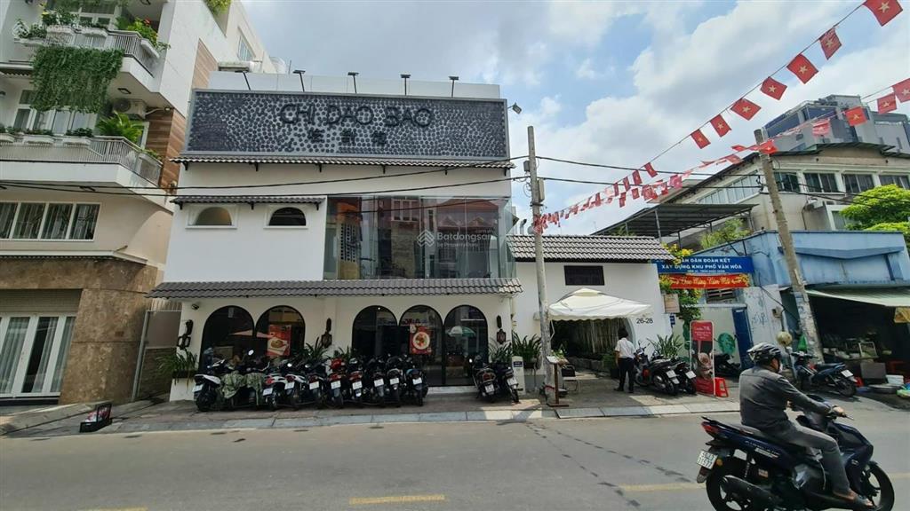 Khuôn lớn đường kỳ đồng, quận 3, dt 441m2  cấp 4  tiện xây hầm + 8 tầng, giá 79 tỷ