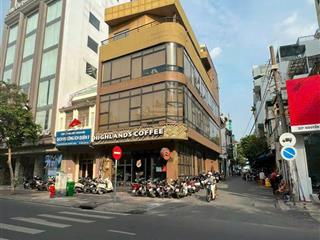 Căn góc 2 mt nguyễn đình chiểu, quận 3, 6.5x19m, 3 tầng  hđt 180 triệu/th, giá 49 tỷ