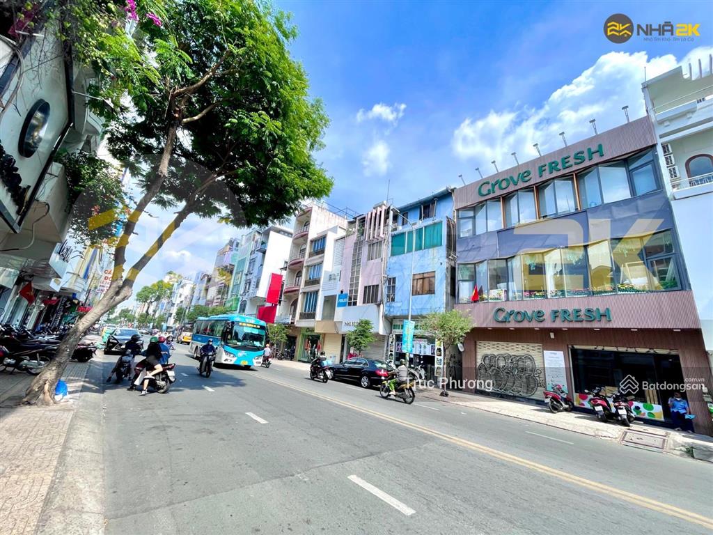 Duy nhất! ngang 9m 2 mặt tiền võ văn tần  đoạn 2 chiều  8x18m. 5 tầng. hđt 165 triệu, giá 66 tỷ