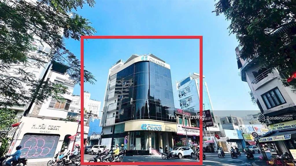 Tòa nhà 2mt trần quốc toản, quận 3, 128m2(8.5x16m) hầm + 7 tầng  hđt 260 triệu, giá 110 tỷ