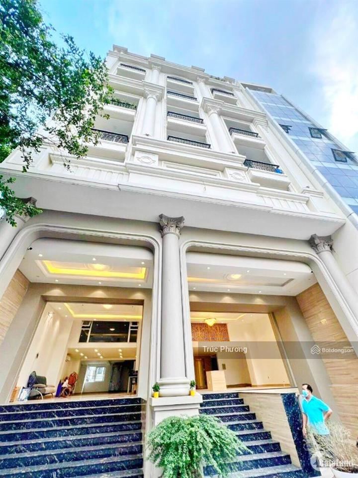 Ngay chợ bến thành! tòa nhà trần hưng đạo q1 (8x23m)nh 13m, hầm\6 tầng  hđt 210 triệu, giá 60 tỷ