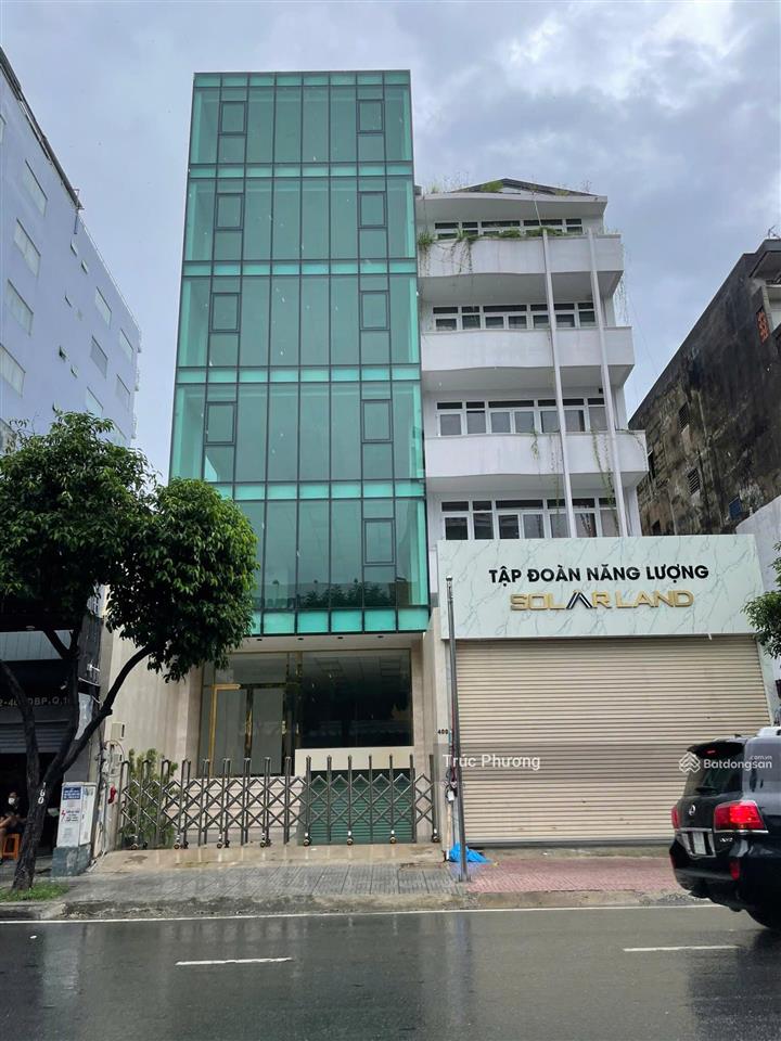 Bán tòa nhà vp ngay mt xô viết nghệ tĩnh 888m2 sàn(8x25m) hầm + 7 tầng, hđt 200 triệu, giá 65 tỷ