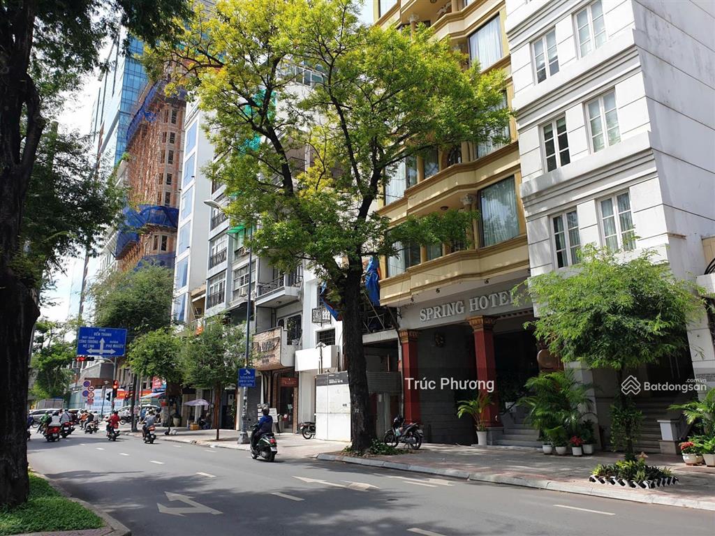 Giảm sâu 10 tỷ! tòa nhà mt lê thánh tôn, q1, 100m2(4.5x23m)hầm10 tầng  hđt 269 triệu, giá 95 tỷ