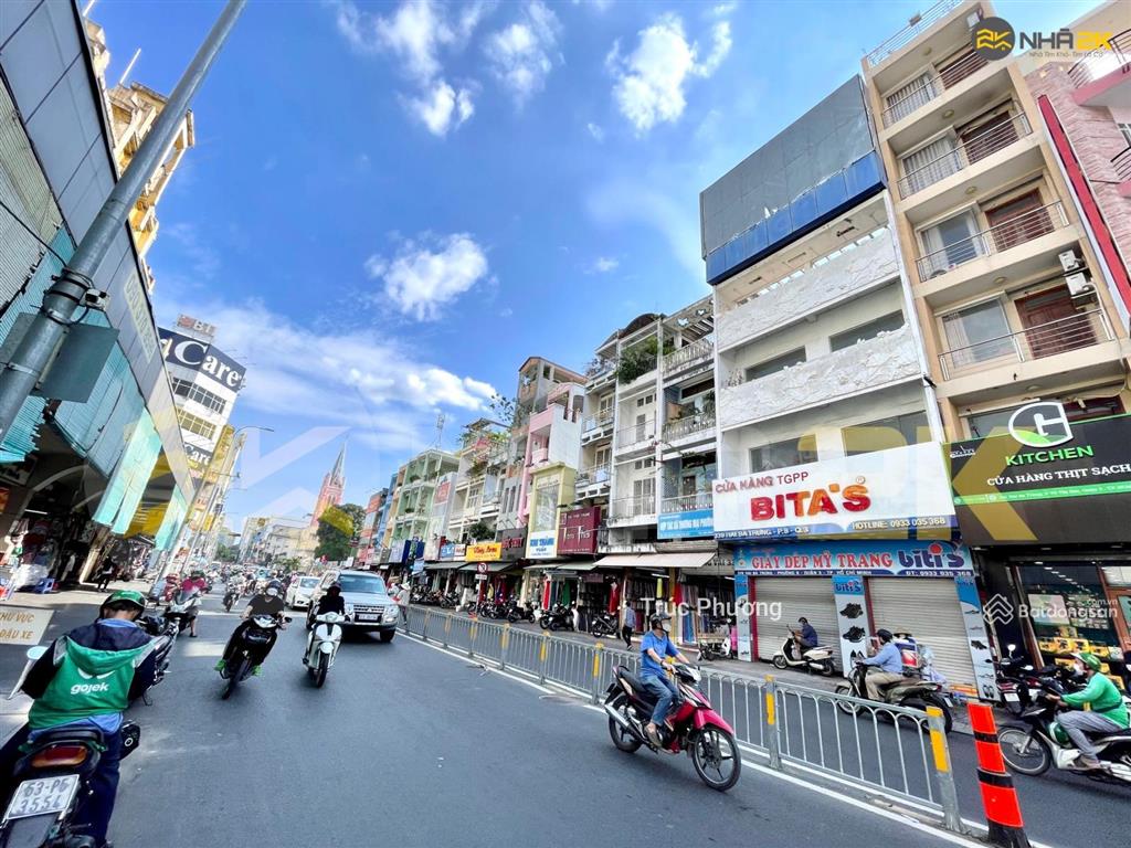 Phố kinh doanh! mặt tiền hai bà trưng quận 1, 99m2(5x20m) trệt + 3 lầu  hđt 100 triệu, giá 39 tỷ