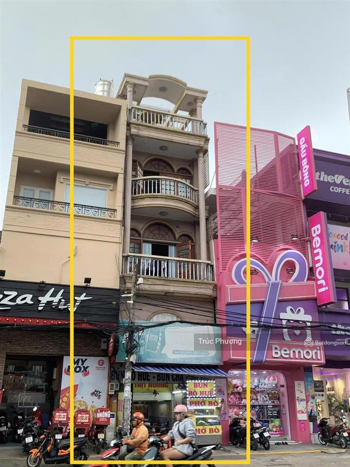 Phố thương mại! mặt tiền nguyễn gia trí (d2) 90m2 (4.5x20m) 4 tầng  hđt 80 triệu, giá 30 tỷ
