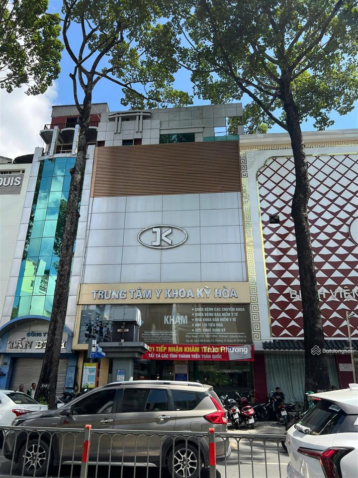 Đối diện vincom! mặt tiền 3/2 quận 10, 252m2(9x28m)xd hầm + 8 tầng  hđt 350 triệu, giá 98 tỷ