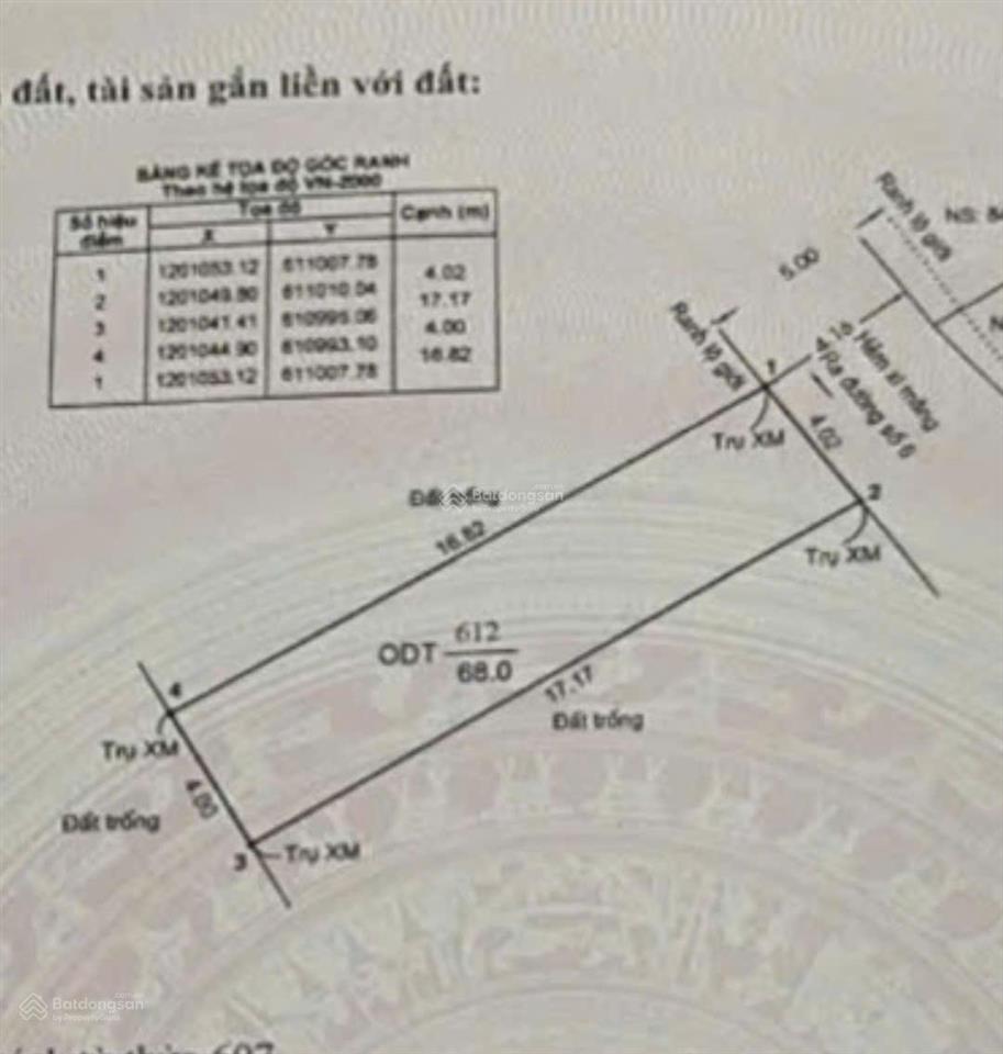 Bán lô đất 68m2 đường ô tô thông ra hoàng diệu 2, linh xuân, thủ đức.