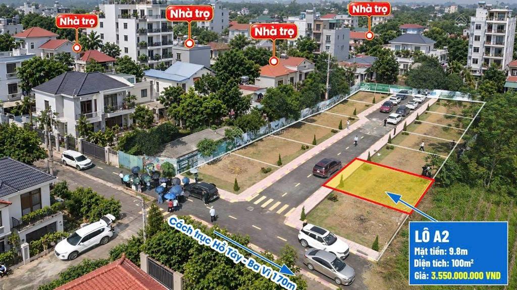 Siêu phẩm kinh doanh cho thuê ngay cạnh cổng đh công nghệ, đhqg hà nội 100m2 mặt 6,36m