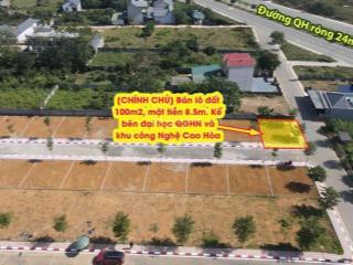 Đất nền phú cát, hoà lạc 100m2 full thổ cư sẵn sổ giá hơn 30tr/m2 cách ql21a ~500m