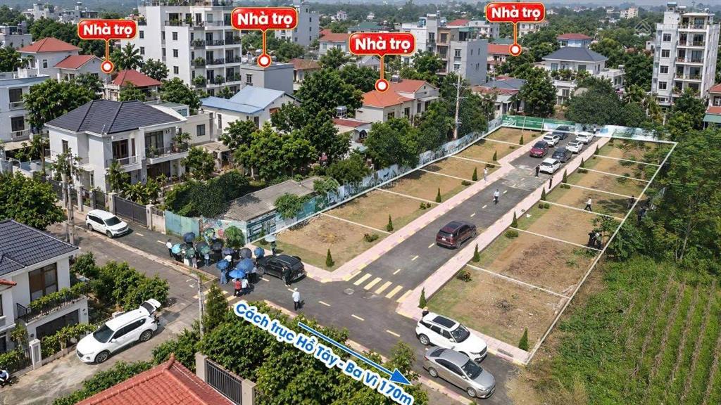 Cỗ máy in tiền 100m full thổ cư sát khu cnc & đh quốc gia hòa lạc!