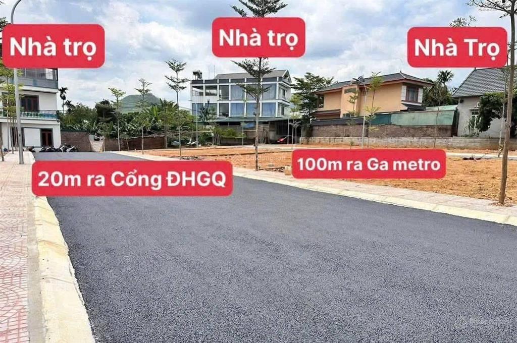 Nhỉnh #3 tỷ sở hữu đất tân xã ôm trọn hệ sinh thái giáo dục & kcn cao hòa lạc!