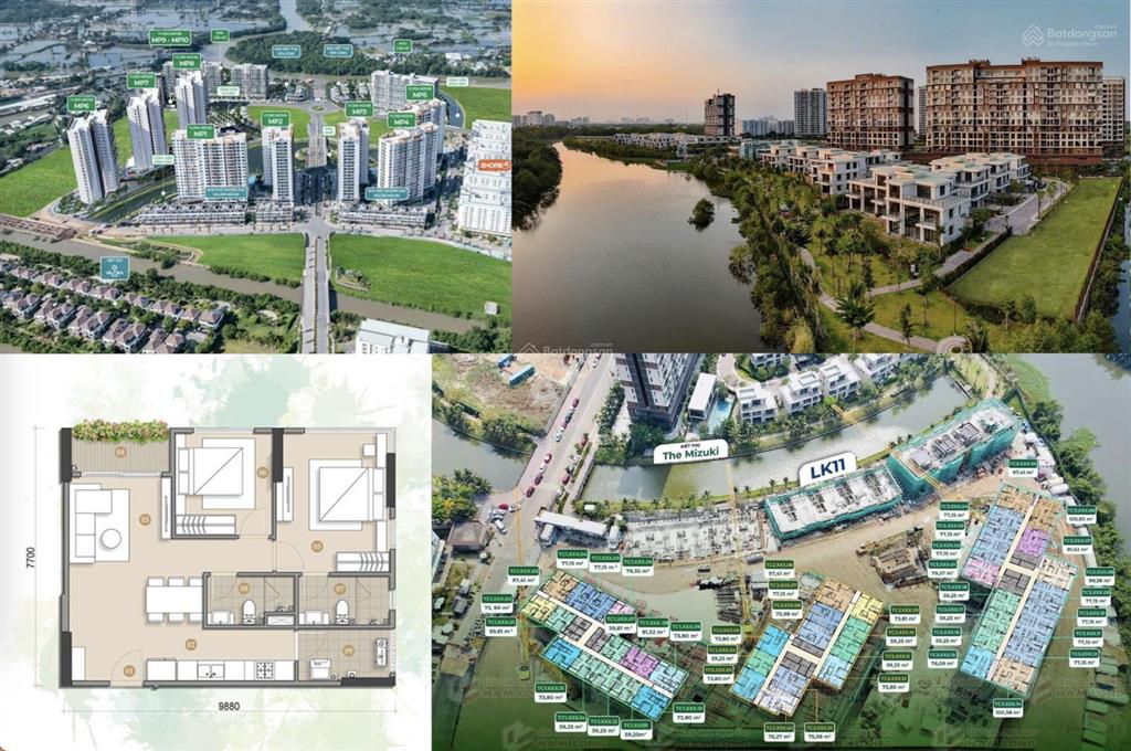 Giỏ hàng trellia cove trực tiếp cđt 2pn 61m2 chỉ 4tỷ  thanh toán theo tiến độ 0.5%/tháng, ck 15.5%
