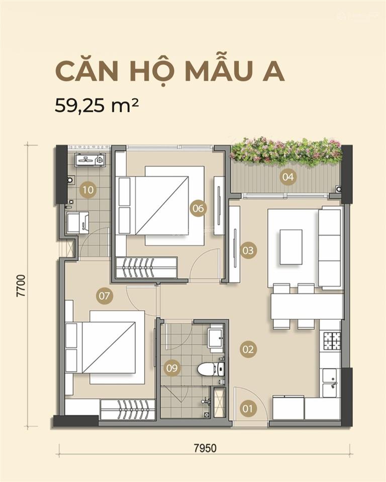 Mizuki park trellia trực tiếp cđt 2pn chỉ 4tỷ  thanh toán theo tiến độ khđ 10%, ck 15.5%