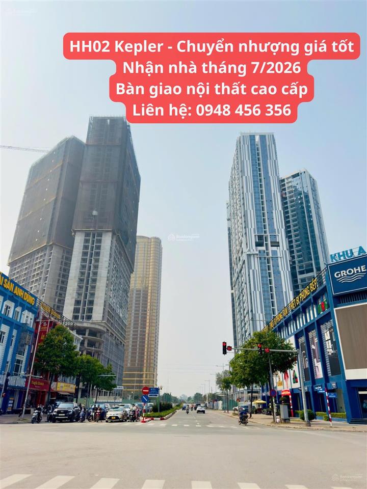 Quỹ căn chuyển nhượng  vào tên tt cđt kepler land cập nhật liên tục tháng 5/2026 giá từ 89tr/m2