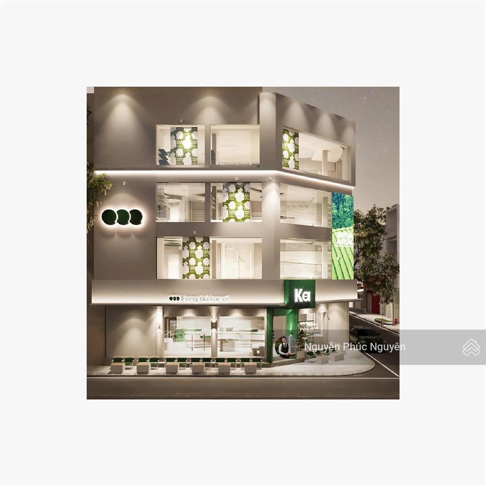 Cho thuê nhà góc 2mt 236a đinh tiên hoàng, p.đa kao, q1 dt 14x6m trệt 3 lầu giá 130tr