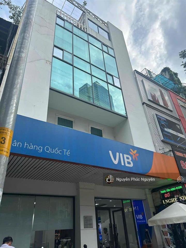 Cho thuê nhà mt huỳnh thúc kháng, phường bến nghé, quận 1 dt 8.2x14m trệt 4 lầu suốt giá 250 triệu