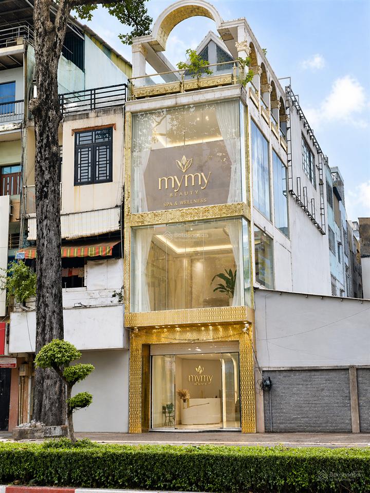 Cho thuê nhà mt 59 an dương vương, phường 8, quận 5  dt 4.3x20m  trệt 3 lầu st  giá 75 triệu