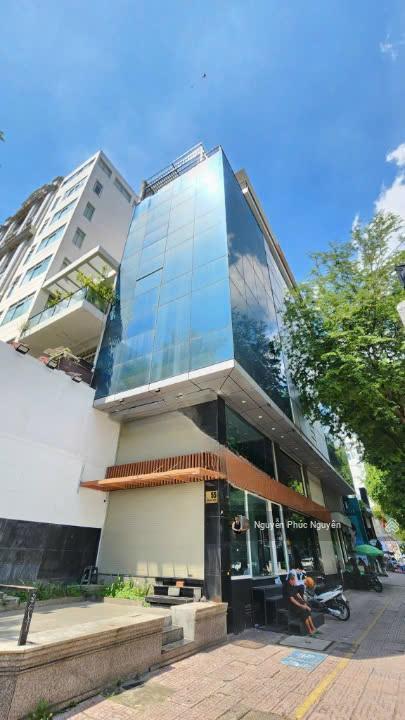 Cho thuê tòa nhà 55a trương định, phường võ thị sáu, quận 3  hầm 5 lầu tm  giá 230 triệu
