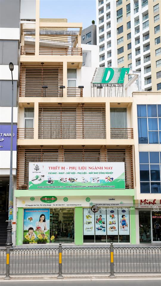 Cho thuê nhà mt 172a nguyễn văn trỗi, p8, qpn dt 8.5x12m nở hậu 12m trệt 3 lầu st giá 99 triệu