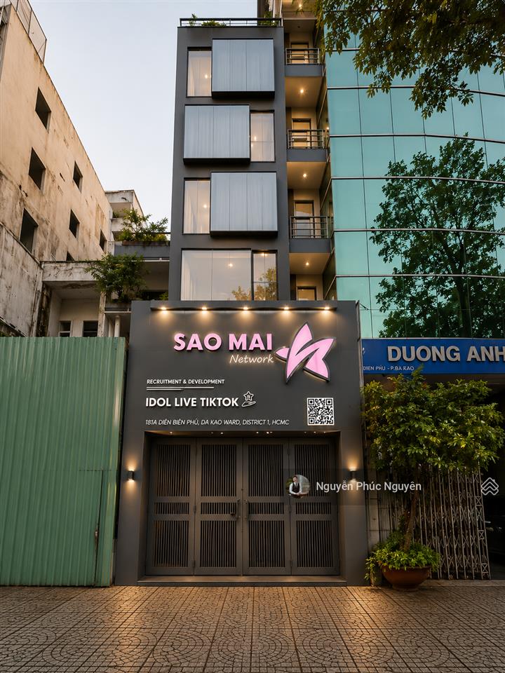 Cho thuê nhà mt 181 điện biên phủ, p. đa kao, quận 1 dt 4.2x24m trệt lửng 4 lầu st giá 75 triệu