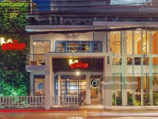 Cho thuê nhà mặt tiền nguyễn gia trí, phường 25, quận bình thạnh. dt 18x25m. trệt 2 lầu