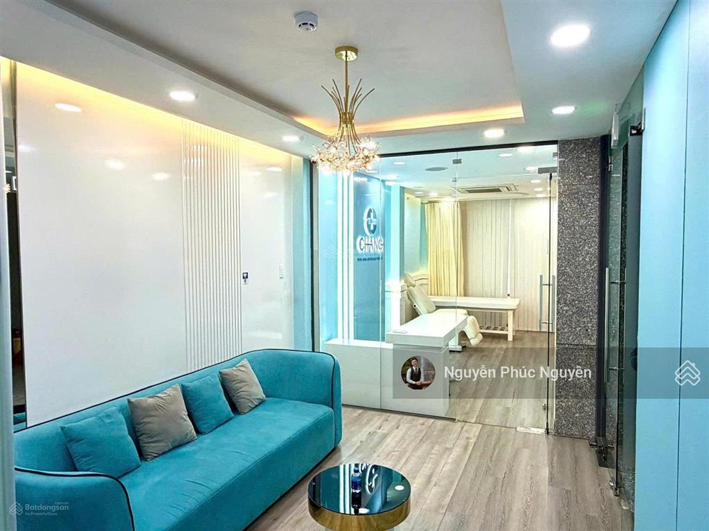 Cho thuê tòa nhà thạch thị thanh, p. tân định, quận 1 hầm 5 lầu tm giá 140 triệu