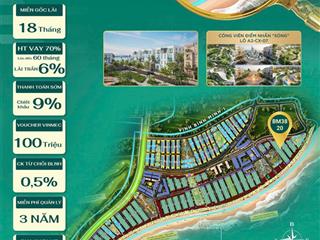 Siêu phẩm bm3820 kế cận 2 siêu công viên chủ đề sóng  gió cực đẹp rộng đến 2ha.