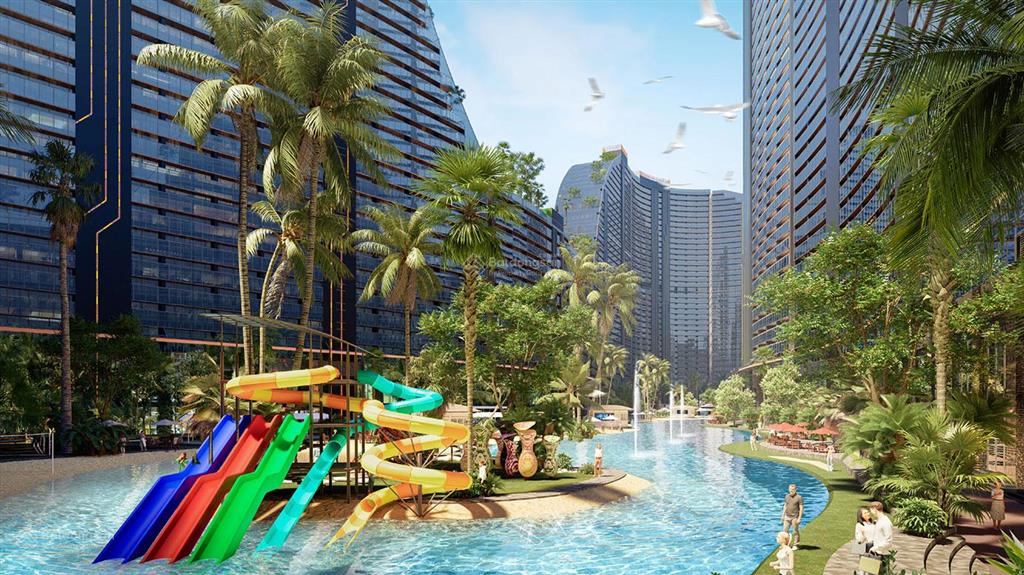 Căn góc 3 phòng ngủ có 4 ban công rộng siêu vip tại noble crystal riverside