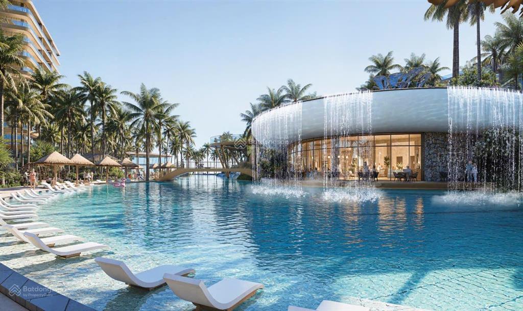 Sunshine bay retreat ngay bãi biển chí linh, rất tiện khi di chuyển bằng cao tốc biên hòa vũng tàu