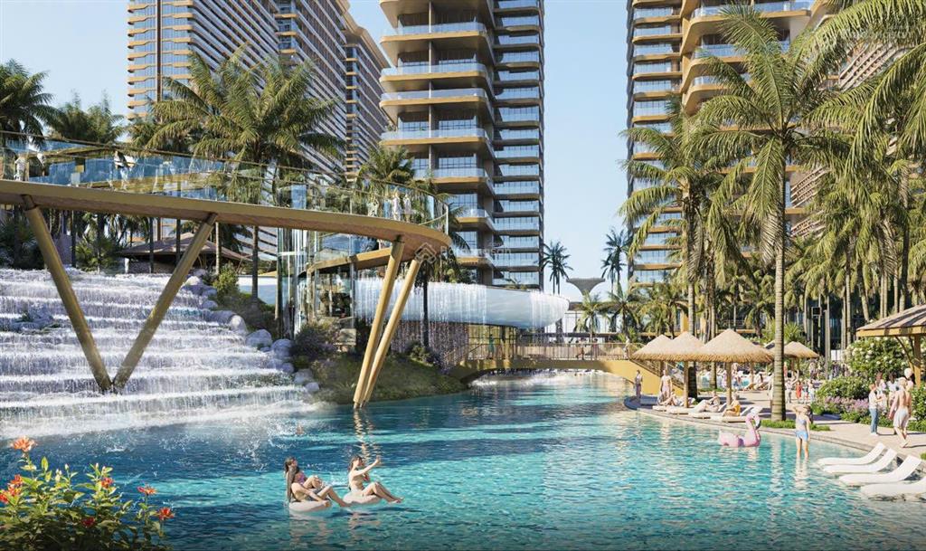Sunshine bay retreat ngay bãi biển chí linh, rất tiện khi di chuyển bằng cao tốc biên hòa vũng tàu