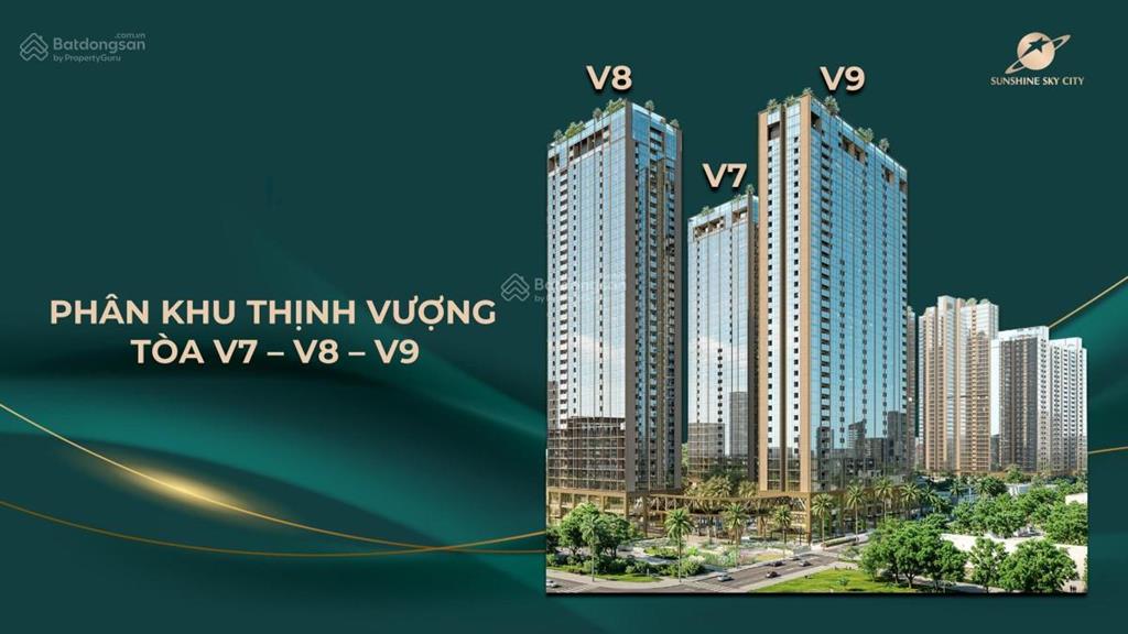 Giao nhà s7, mở giỏ hàng v89 sunshine sky city quận 7 chỉ 7x triệu/m2