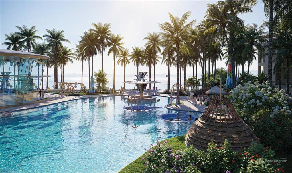Ngay bãi biển chí linh căn 2pn full nội thất chuẩn khách sạn 5 sao, giá đã có vat chỉ 51,5 triệu/m2